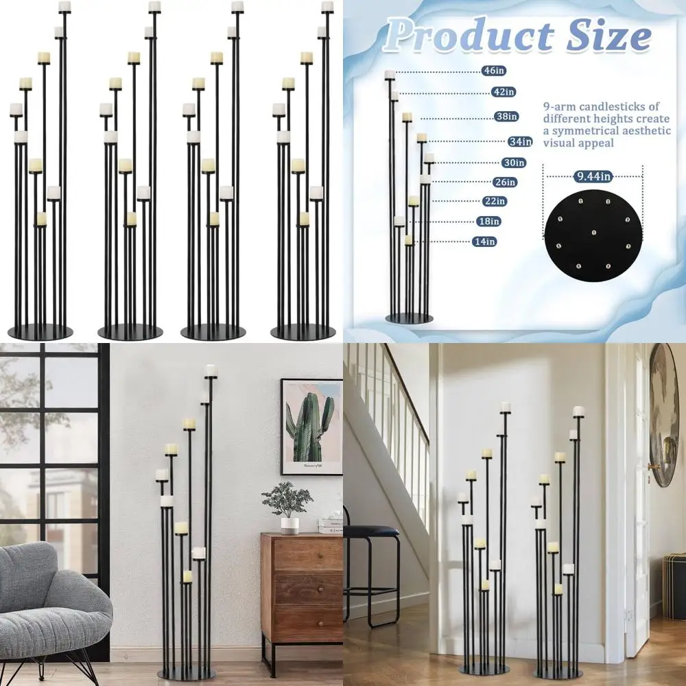 Black Metal Candles… - image