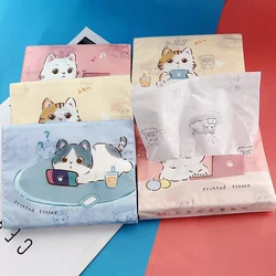 1pack (40 Sheets)Disposable Face Towel Tissue Soft Thick Dry Wipe Tissue Household Napkins Paper Towels Toilet Paper