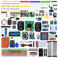 Freenove Complete Starter Kit for Raspberry Pi 5 4 B 3 400 Zero 2 W, 1170-Page Tutorial, 386 Items, 164 Projects, Camera Speaker