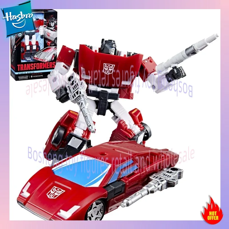 

Hasbro Transformed Toys Classic Toys Age of The Primes Deluxe Sideswipe Action Figure Robot Toy Collectibles Gifts Hobbies