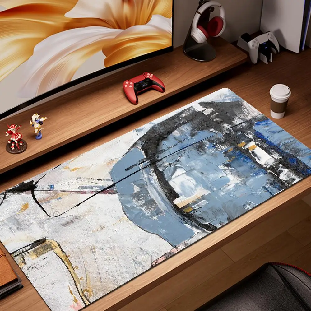 Tapete de rato de arte abstrata moderna asdjasodasdasd