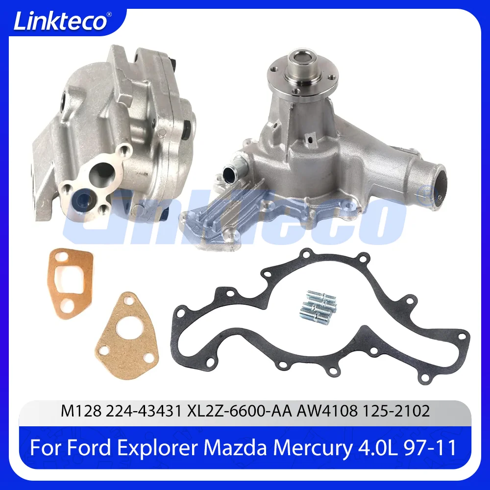 Engine Oil And Water Pump Fit 4.0 L 99EA T4OVSEX For Ford Mustang Explorer Ranger Explorer Sport Trac Mercury Mountaineer 97-11