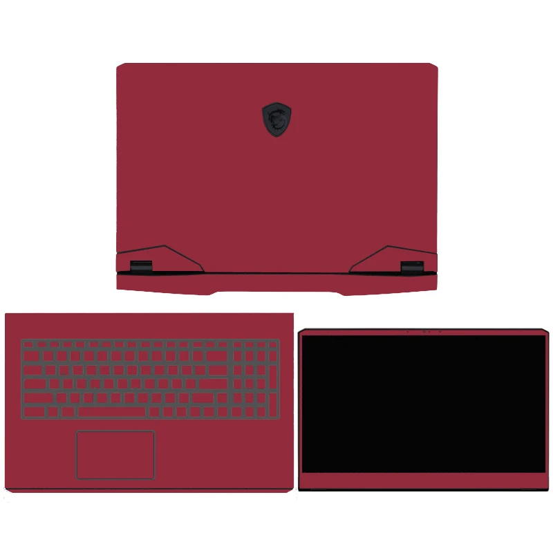 Laptop Stickers for MSI GE75 GF75 GP75 Notebook Skins Decal for MSI PS63 GP63 GP73 GL73 GL63 Custom Slim Flim