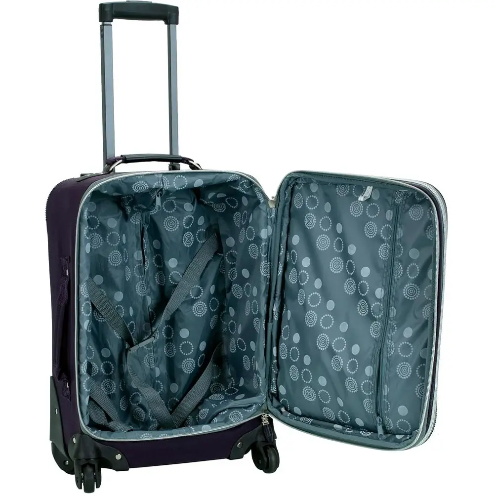 퍼플 20 로클랜드 파사디나 소프트쉘 스피너 기내용 캐리어