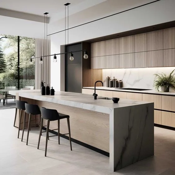 CBMmart One Stop Free Design Whole House Customization Design Modern Cupboards for Kitchen Furniture Kitchen Cabinets