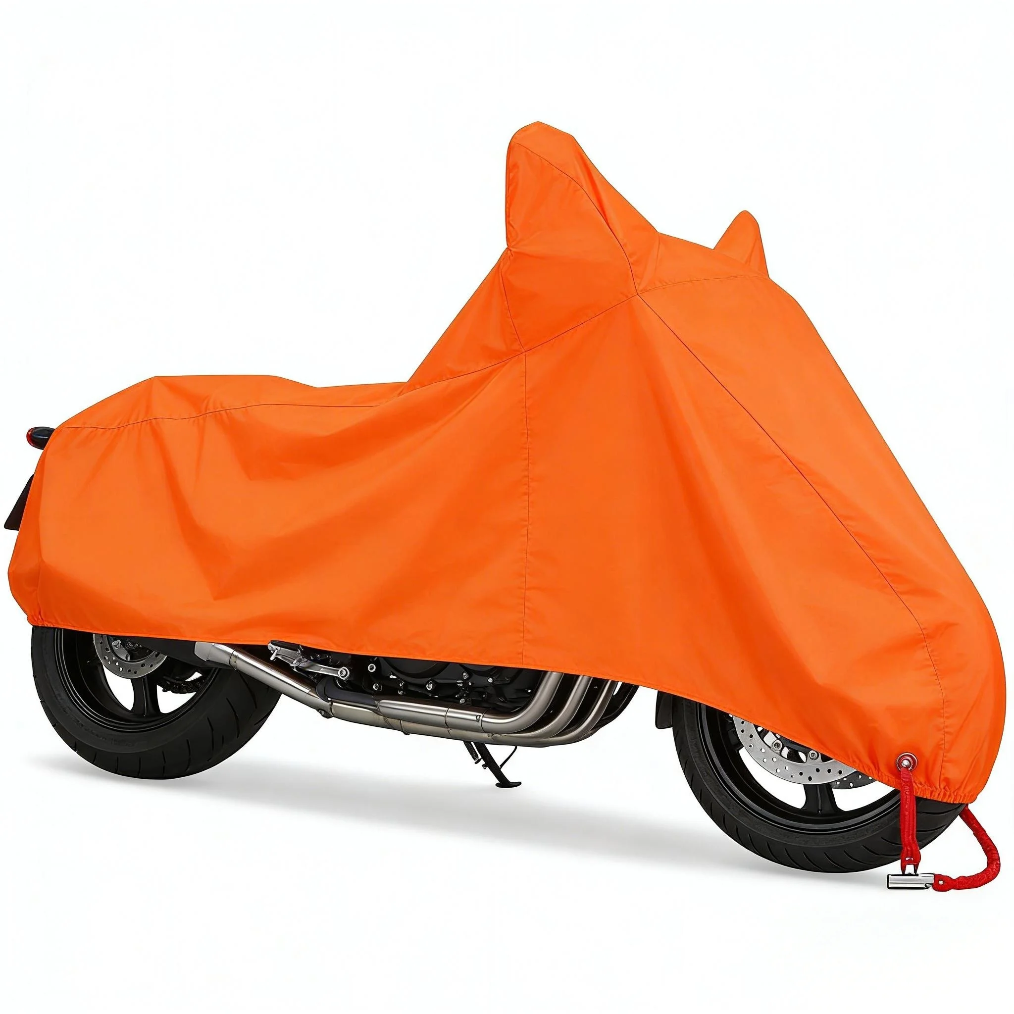 Motorcycle Cover Waterproof All Season Dustproof UV Protection 190T Motorbike Cover Multiple Colors