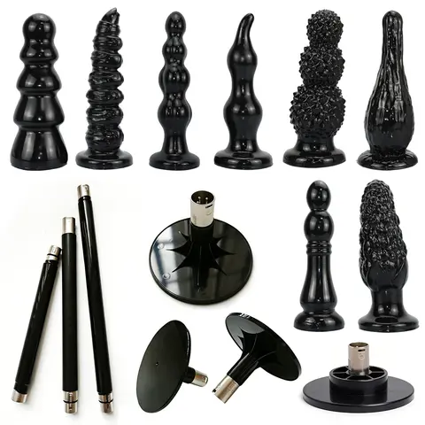 New 3XLR Sex Machine Dildo Attachments for Women Men Automatic Vibrator Adults Sex Toys for Cannon Love Machine