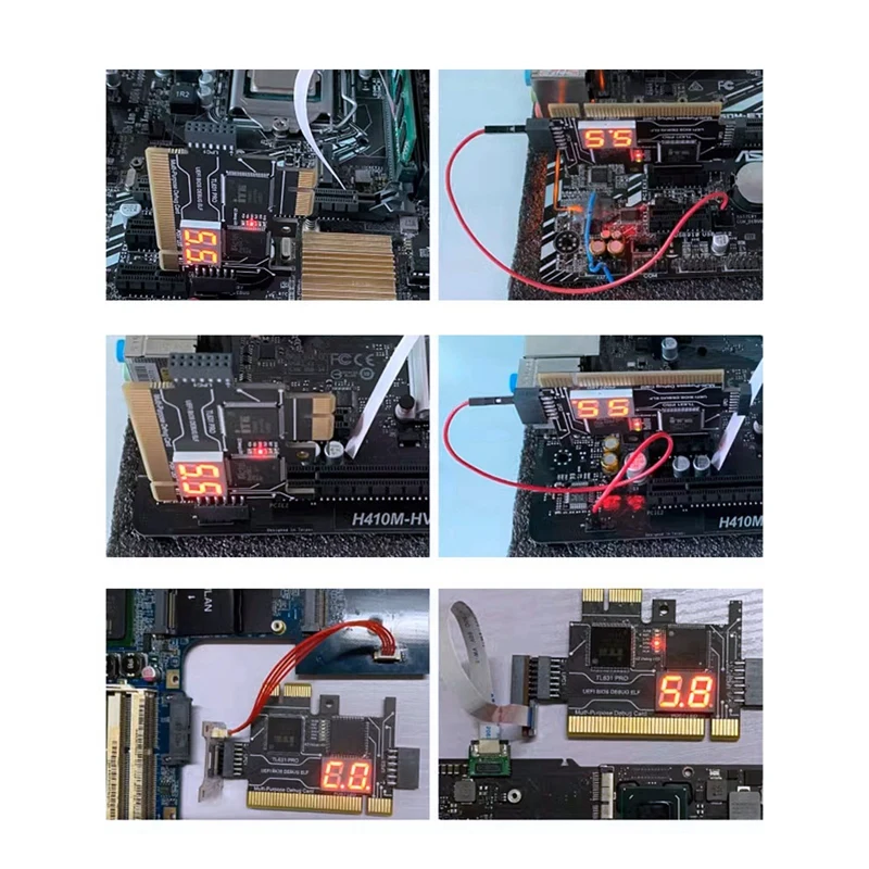 Analyzer LPC Debug Card PCI PCI-E Post Test Kit Motherboard Diagnostic Card J04