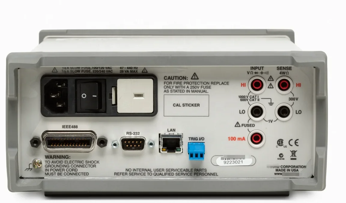 There Are Stock 8845A/8846A 6.5 Digit Precision Multimeter with up to 100 pA Resolution