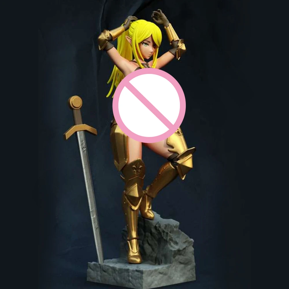 

1/24/18/16 Waifu Armorelf Nsfw сексуальный воин, модель из смолы, фигурка, игрушка, ремесло, миниатюрная уменьшающая статуя в разобранном виде, неокрашенный комплект