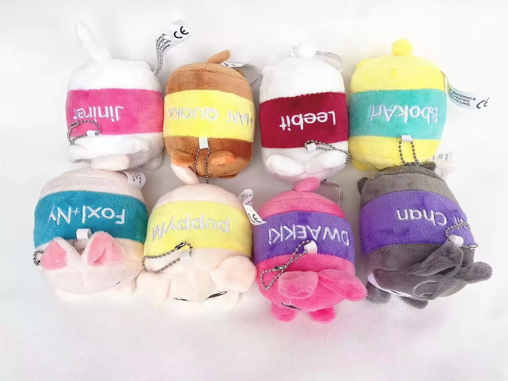 8 سنتيمتر SKZoo رائعتين لطيف ألعاب من نسيج مخملي المفاتيح للأطفال الضالة الإبداعية هدايا عيد ميلاد الأطفال دمية زوجين عطلة الزينة