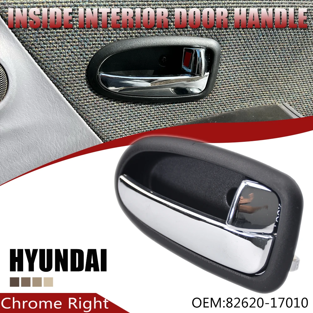 New Car Black Silver Interior Door Handle Catch for Hyundai Matrix Lavita 2001-2010 car styling