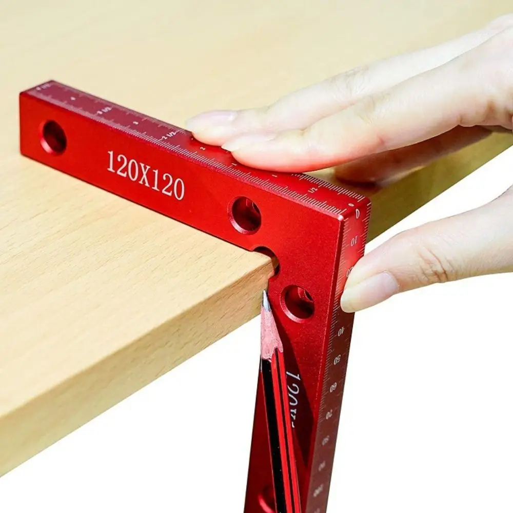 

Прецизионный зажим для прямого угла из алюминиевого сплава 90° ° Инструмент для позиционирования панелей под углом L-образной формы, инструмент для соединения под прямым углом