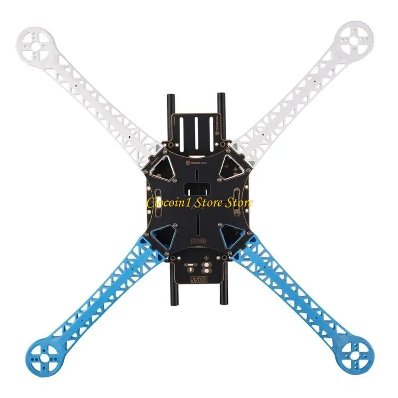 A3PC Set of S500 SK500 Aircraft Frame 4-Axis Quadcopter Multirotors Frame with Fixing Plate Shock-Abssorbing Circle