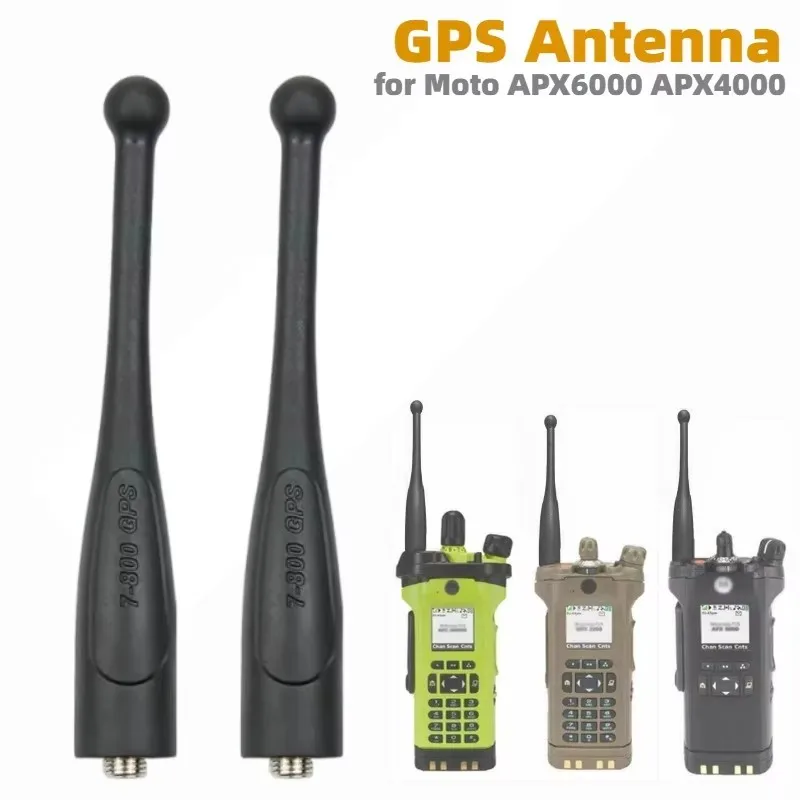 Antena Stubby UHF 764-870MHz NAR6595 NAR6595A para Rádios Bidirecionais Motorola APX4000 APX6000 APX1000 APX7000 7000XE APX8000 8000XE