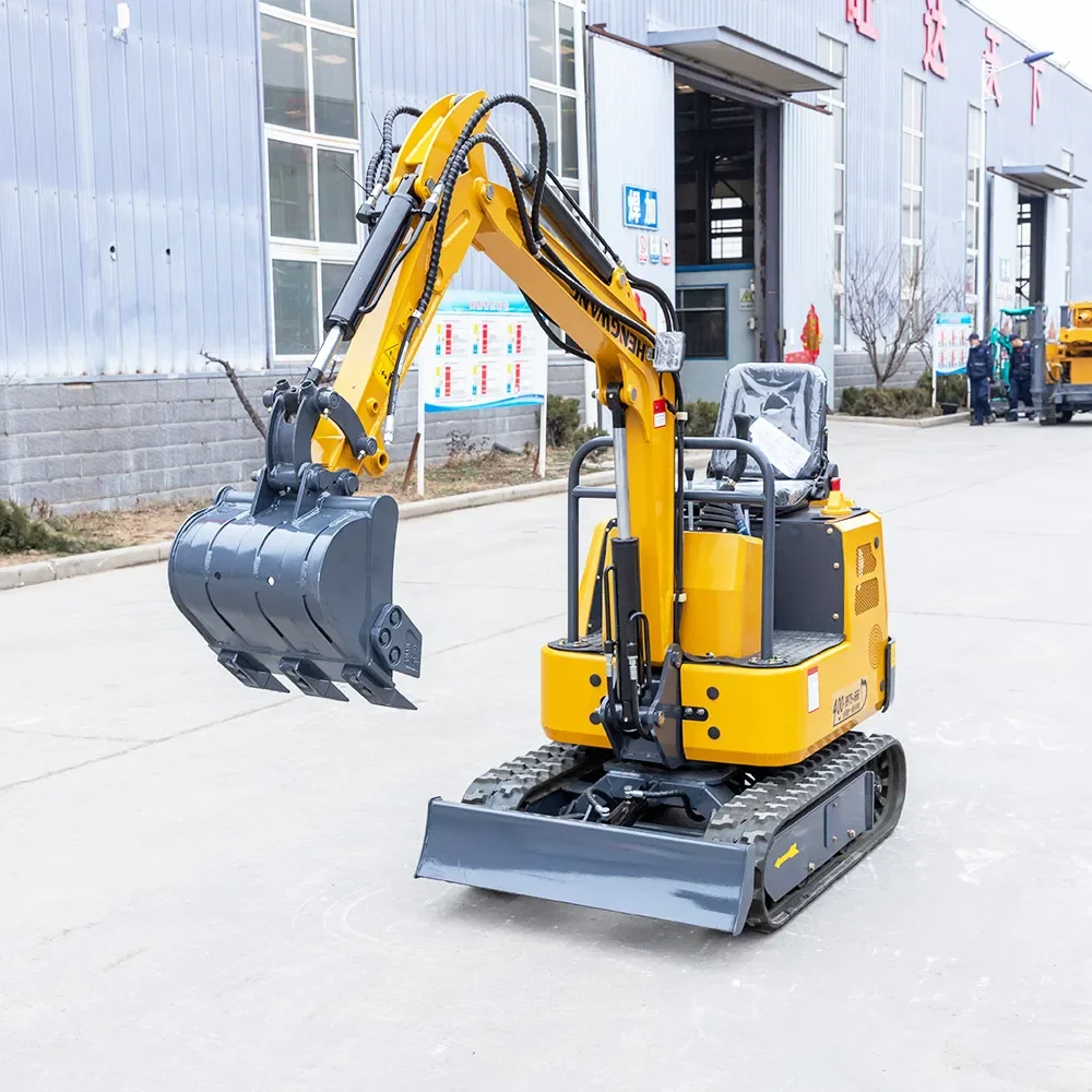 Hengwang 1 ton Mini Excavator HW-10 With EURO V Emission Engine Minibagger