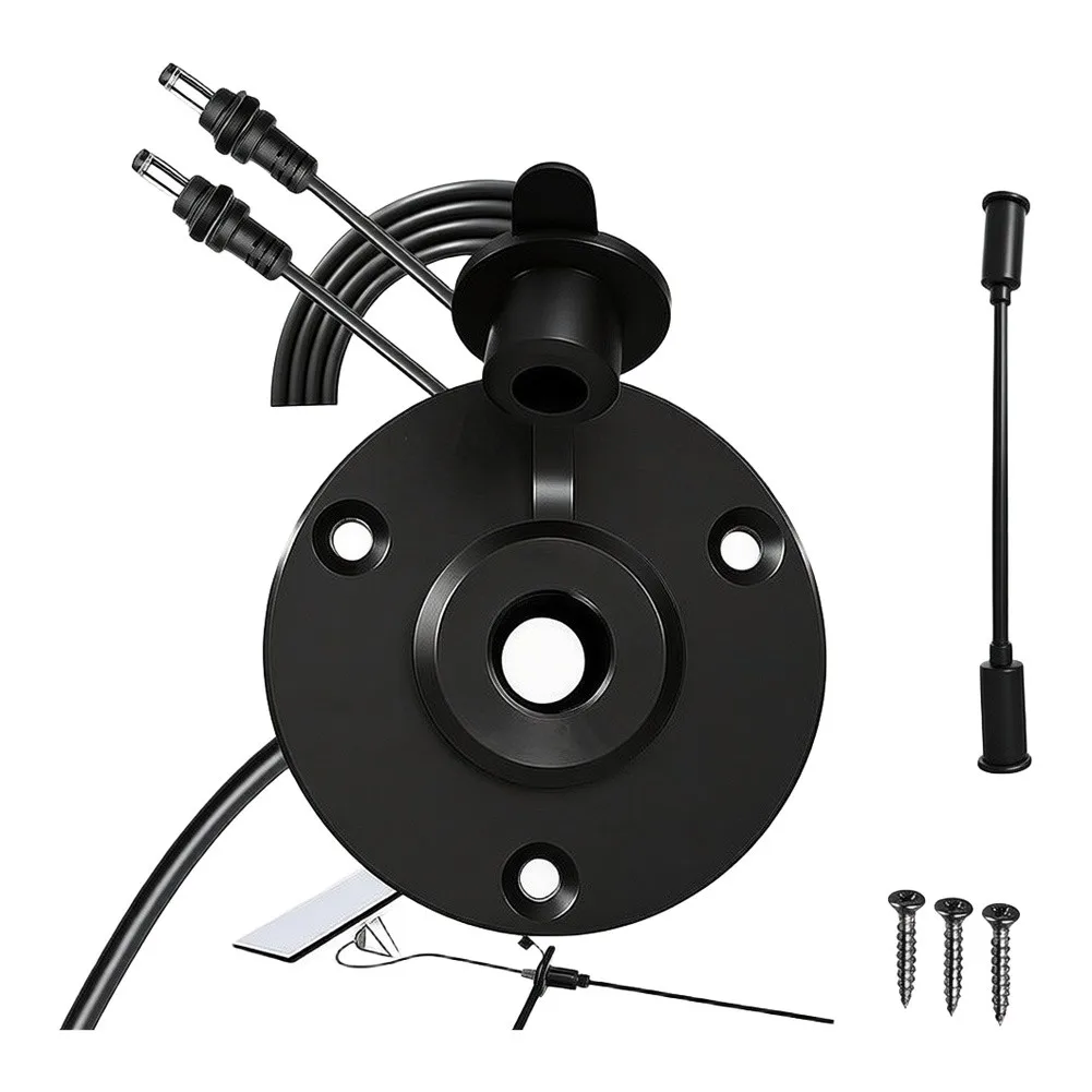 DC Power Kit For Tarlink Wall Wiring Module Outdoor Aluminum Alloy Converter With Cable Protection For RV Camper Boat Solar Syst