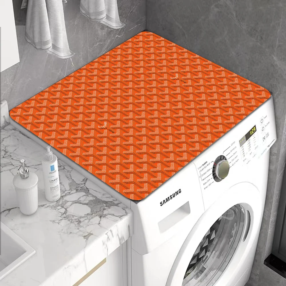 Fashion G-Goyards Design Coffee Mat Dish Draining Mat Drying Mat Quick Dry Bathroom Drain Pad Kitchen Faucet Placemat