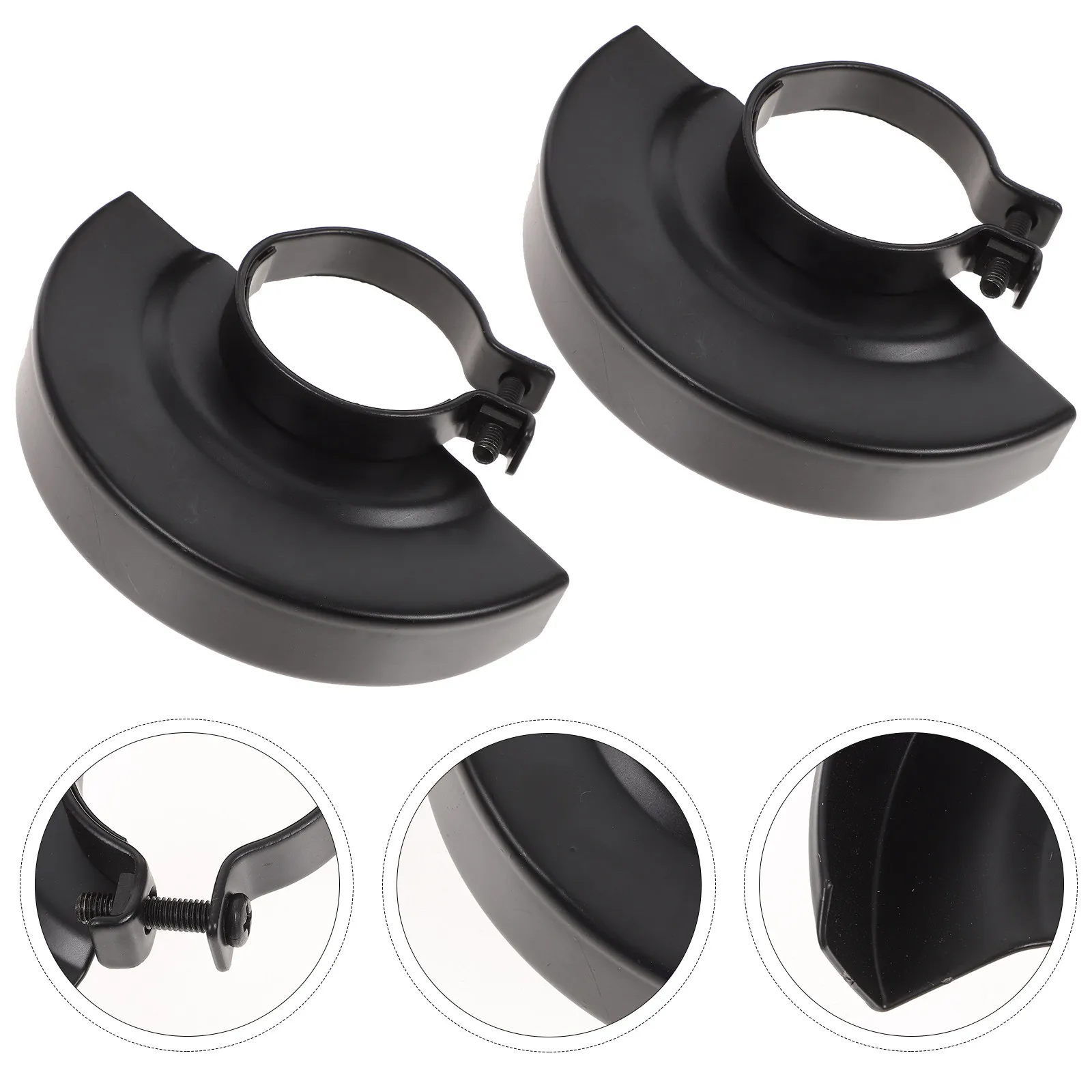 4Pcs Tungsten Steel Angle Guard Dust Cover Protector for Electric Grinders Safety Shield Wheel Guard Metal Angle Shield