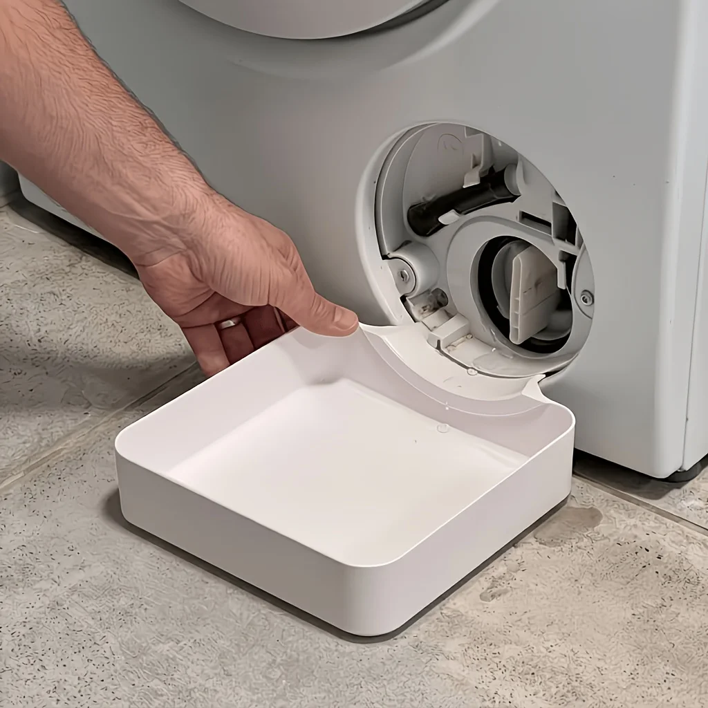 Washing Machine Leak Proof Drain Tray, Durable Appliance Base Mat, Laundry Room Floor Protection Water Catch Mat