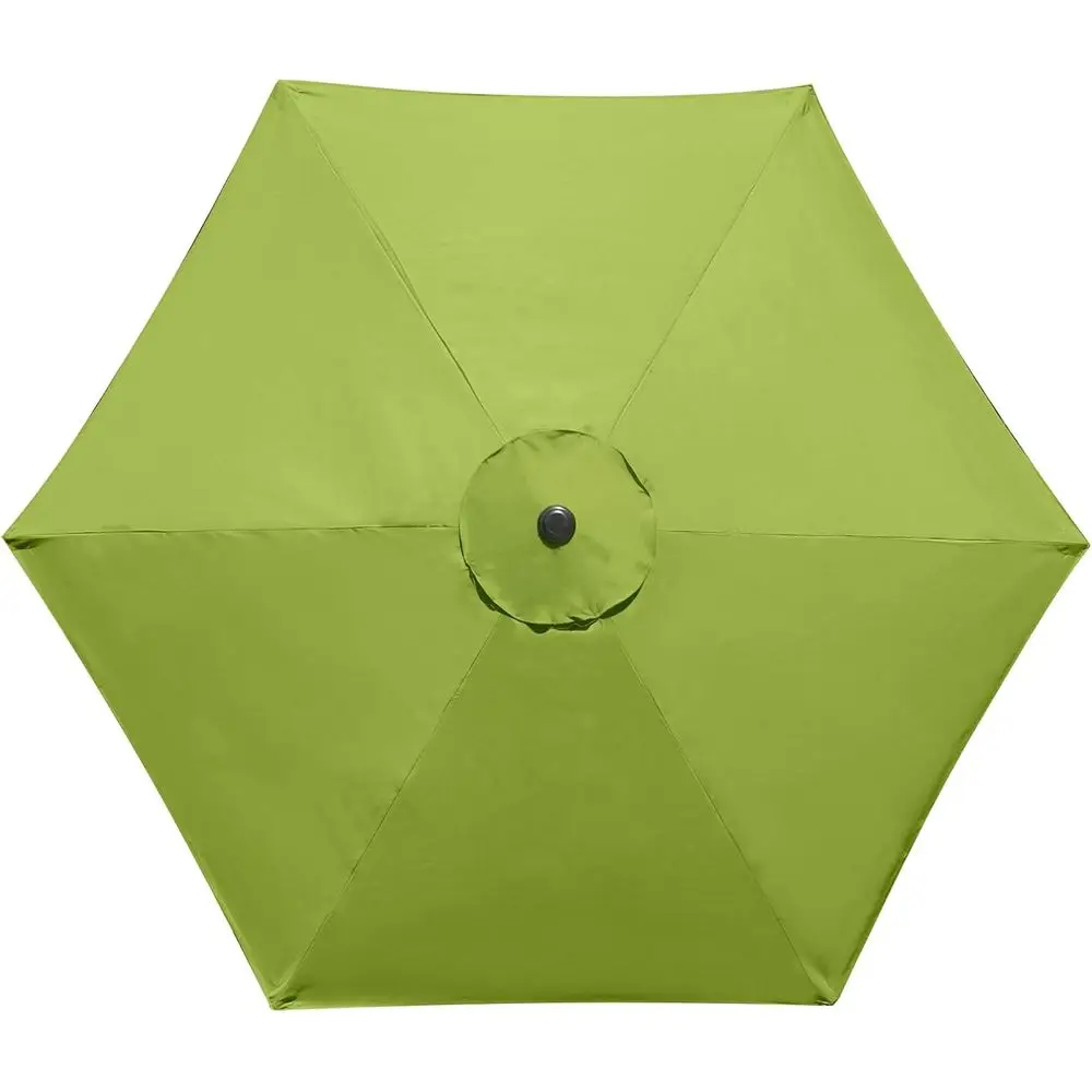 

YOUGE OUTDOOR 9 eet Patio Umbrella Replacement or 6 Ribs, Market Umbrella Top, Yard Table Umbrella Top Cover,Unil Strong and Thi