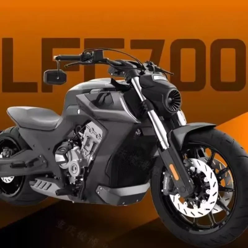 Motorcycle, four-cylinder Liao 700 Liao, complete vehicle, front and rear disc brakes, four-cylinder engine