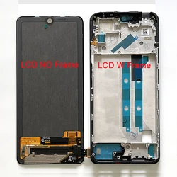 Original 6.67'' For Xiaomi Poco X4 Pro 5G LCD Display Screen Touch Panel Digitizer For Xiaomi Redmi Note 11E Pro LCD Frame