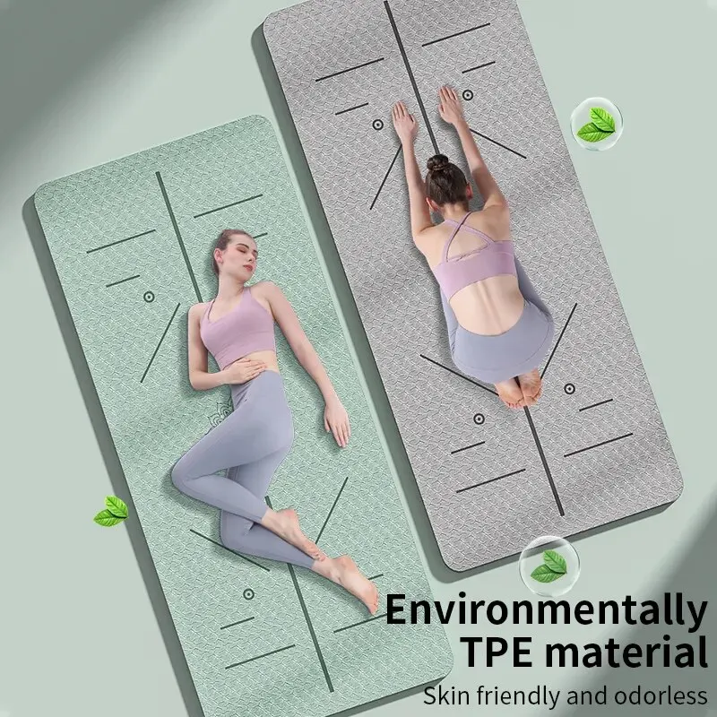 datura Yoga Mat Eco Friendly Fitness Exercise Mat with storage bag Pro Yoga Mats for Women Workout Mats for Home,Pilates