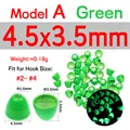20 Verdes 4.5X3.5mm A