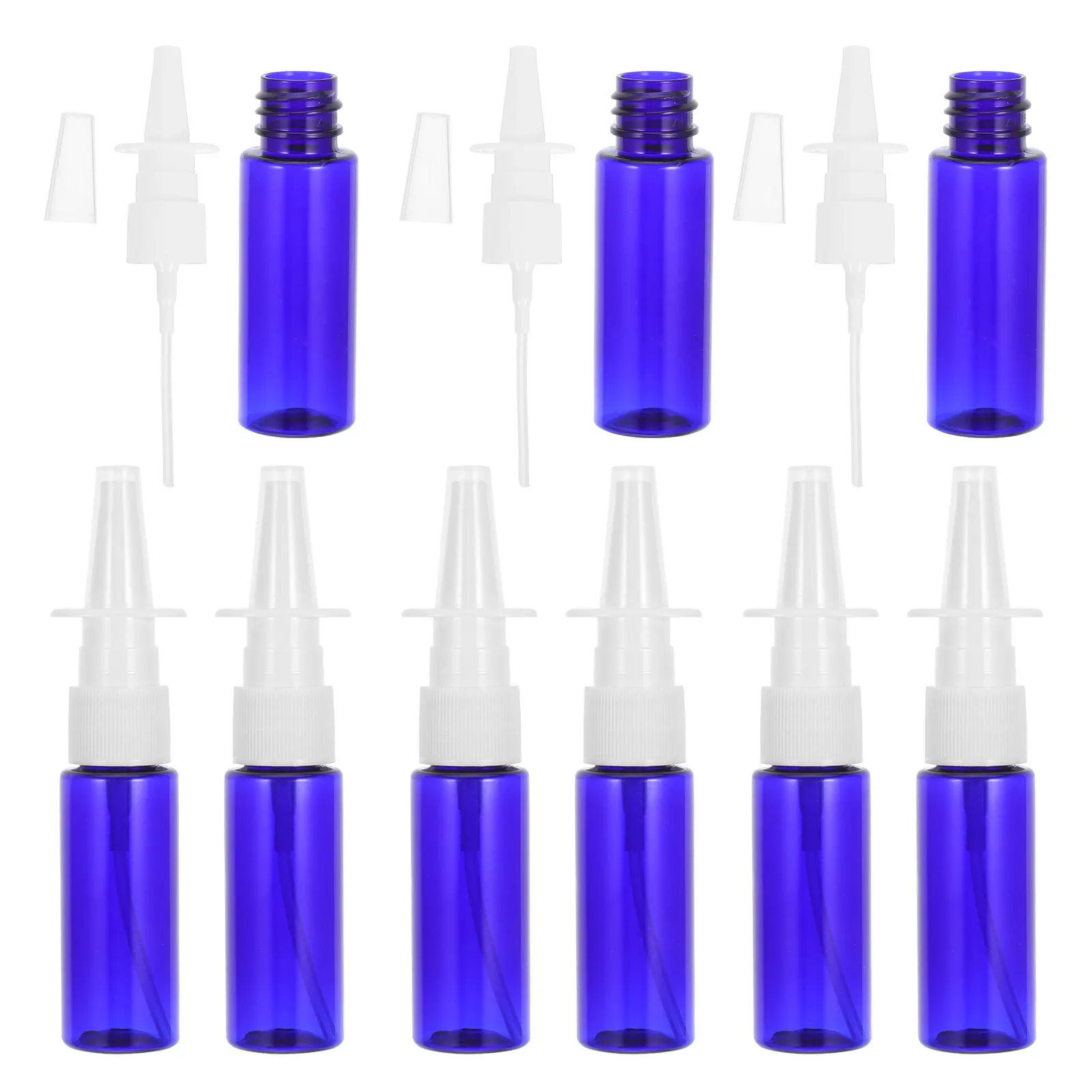 

10Pcs Portable Mini Spray Bottles Small Travel Bottles Fine Mist Sprayers for Nose Cleaning Perfume Essential Oils