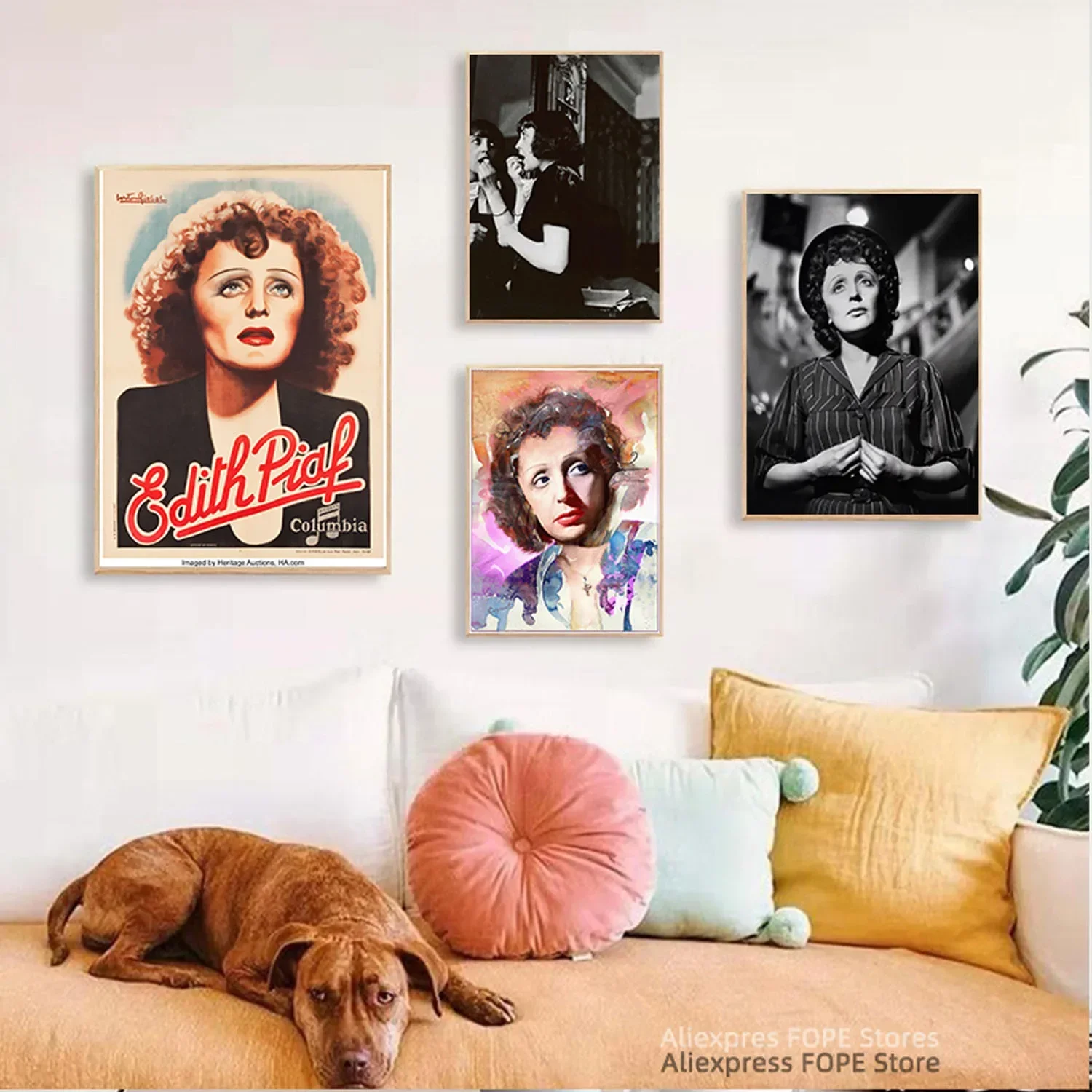 ملصقات ومطبوعات قماشية للديكور المنزلي ، ألبوم الموسيقى ، فرقة المغني ، نجمة الموسيقى ، لوحة حائط المشاهير ، لوحات الغرف