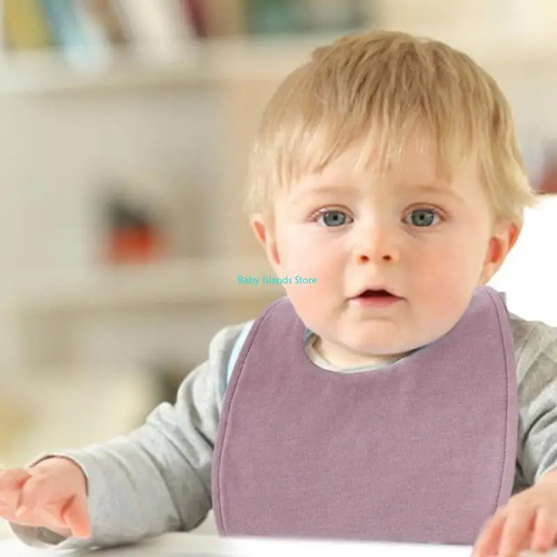 K92D упаковка из 4 шт., детское полотенце для отрыжки слюны, дышащий нагрудник для прорезывания зубов новорожденных