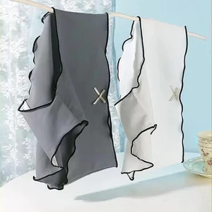 فرودي الحرير المضادة للبكتيريا سراويل غير ملحومة للنساء مثلث سراويل منخفضة الخصر سراويل مريحة سراويل داخلية مثير للفتيات 3 قطع أعلى 8 سراويل داخلية للمبيعات تثير المرأة - رقم 6