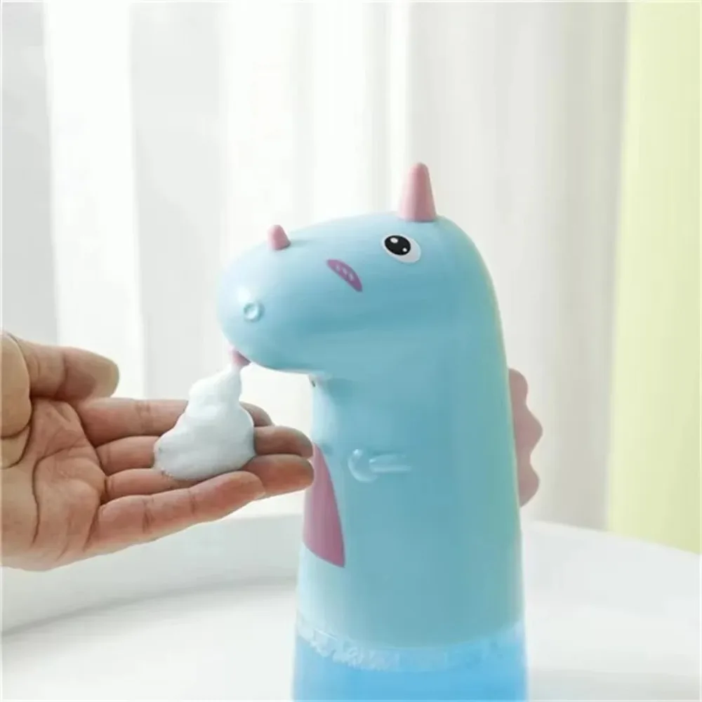 New 250ml Soap Dispenser Automatic Battery Cute Unicorn Foam Container Touchless Hand Sanitizer Bottle Kid Bathroom