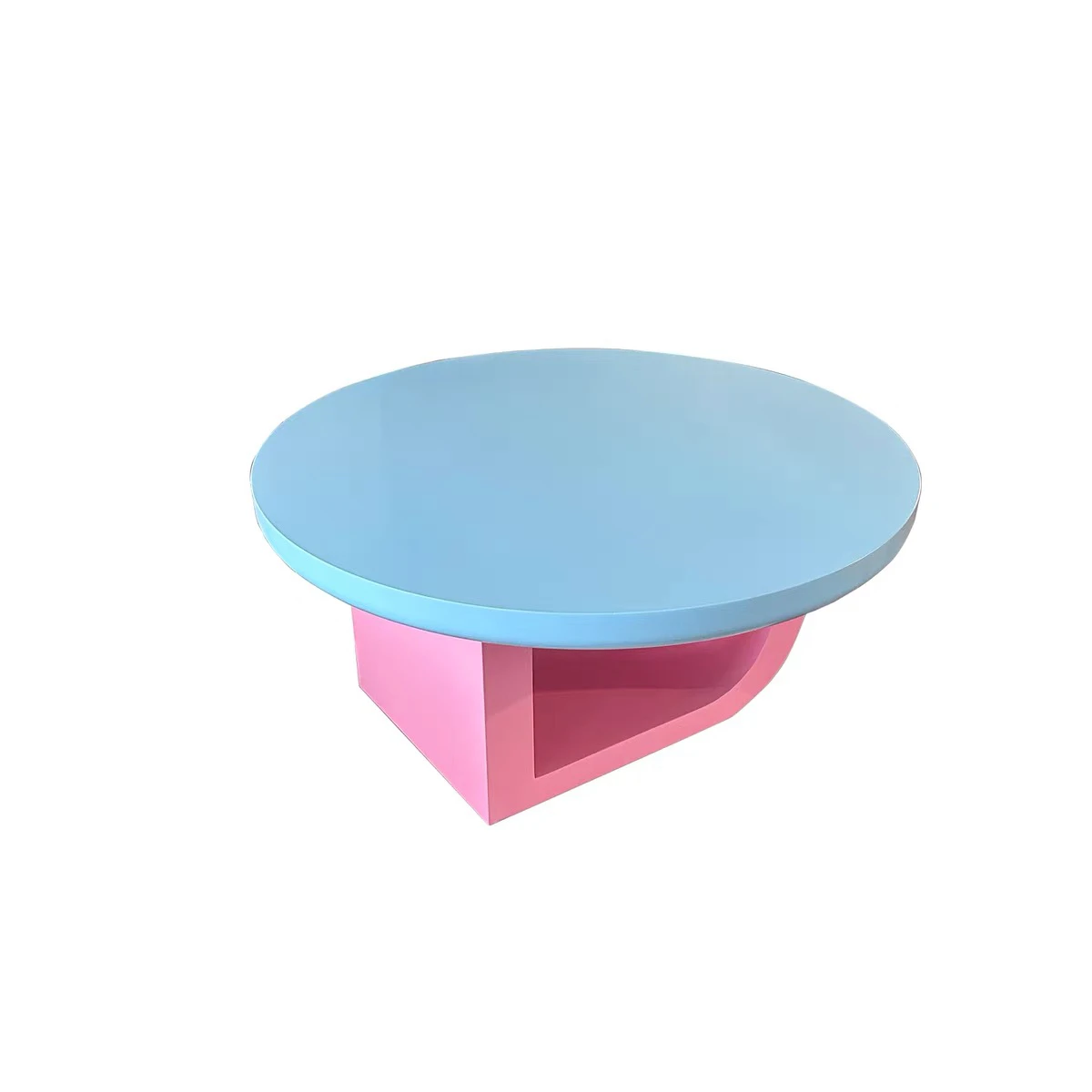 

Cream wind, coffee table, small apartment, dopamine, cute, living room, home, creative, light luxury, high sense