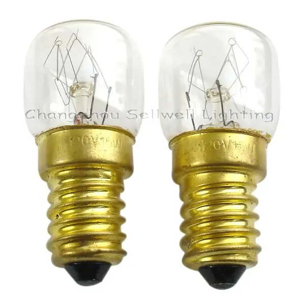 

2024 Miniature Lamp Bulbs Lighting E14s T22x48 120v 15w A056 Sellwell lighting factory