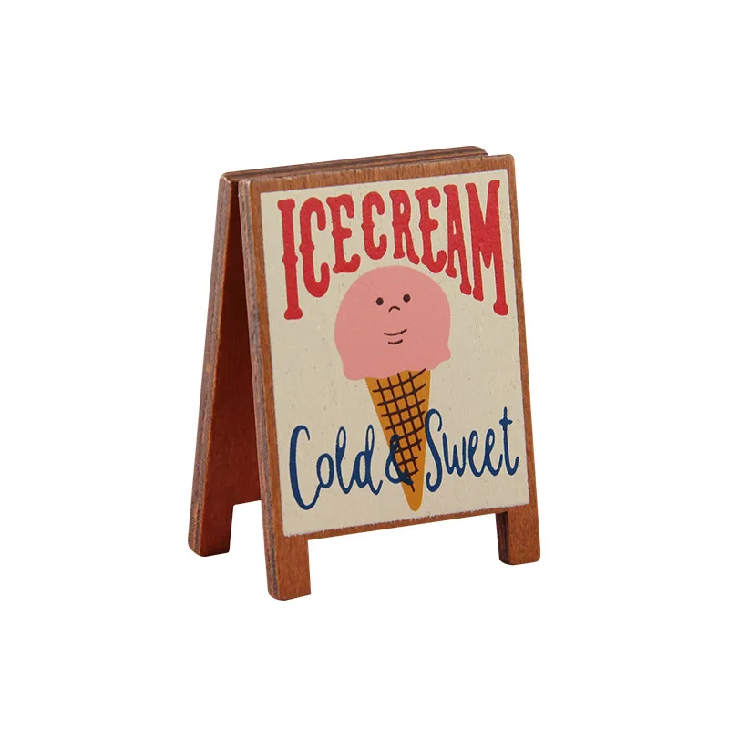 Cute Poster Card, Wooden Note , Note Message , Creative Photo , Business Card Holder, Shooting Props