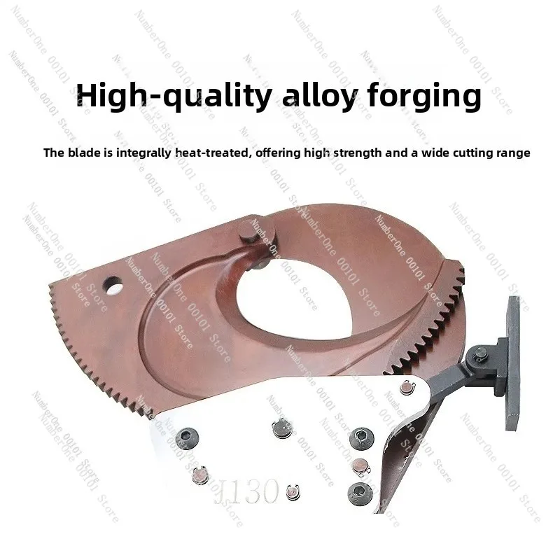 J40 J52 J75 J95 Ratchet Cable Cutter Manual Wire Shear for Copper Aluminum Heavy Duty Steel Wire Cutting Pliers