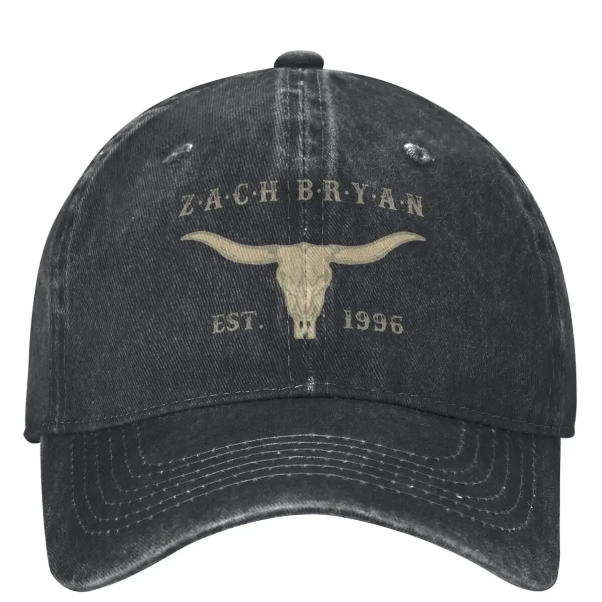 ZB Zach Bryan Bullhead American Heartbreak Tour Baseball Caps Casual Country Music Something In the Orange Sun Cap Adjustable