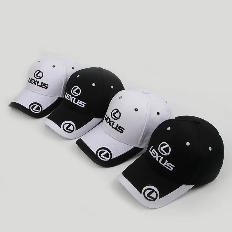 

For Lexus Emblem Outdoor Summer Sports Hat Embroidery Baseball Cap Spring and Autumn Outdoor Adjustable Casual Hat Sunscreen Hat