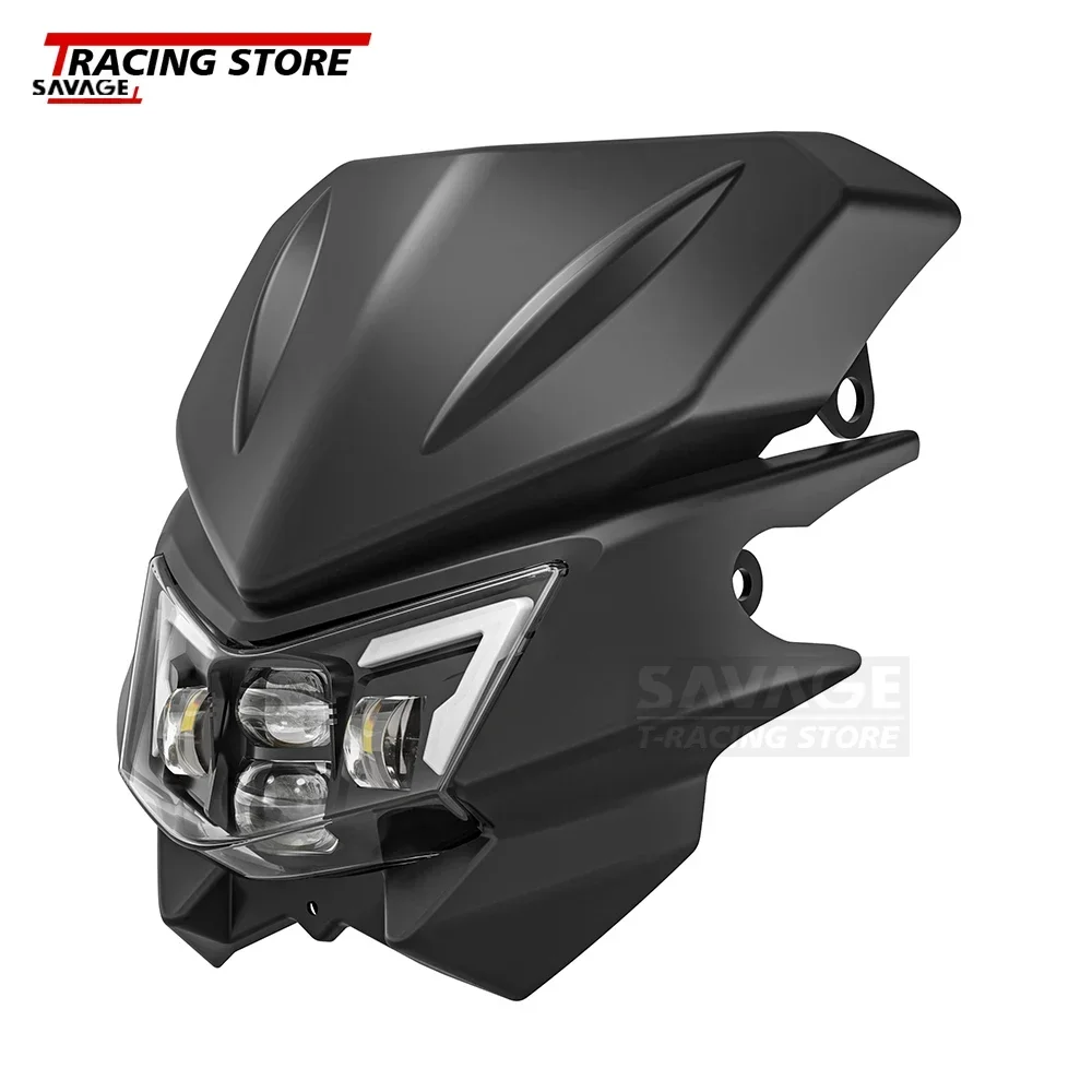 dトラッカー　ヘッドライト カワサキ Dトラッカー [D-TRACKER] バイク用LEDヘッドライト 1個 H4(Hi