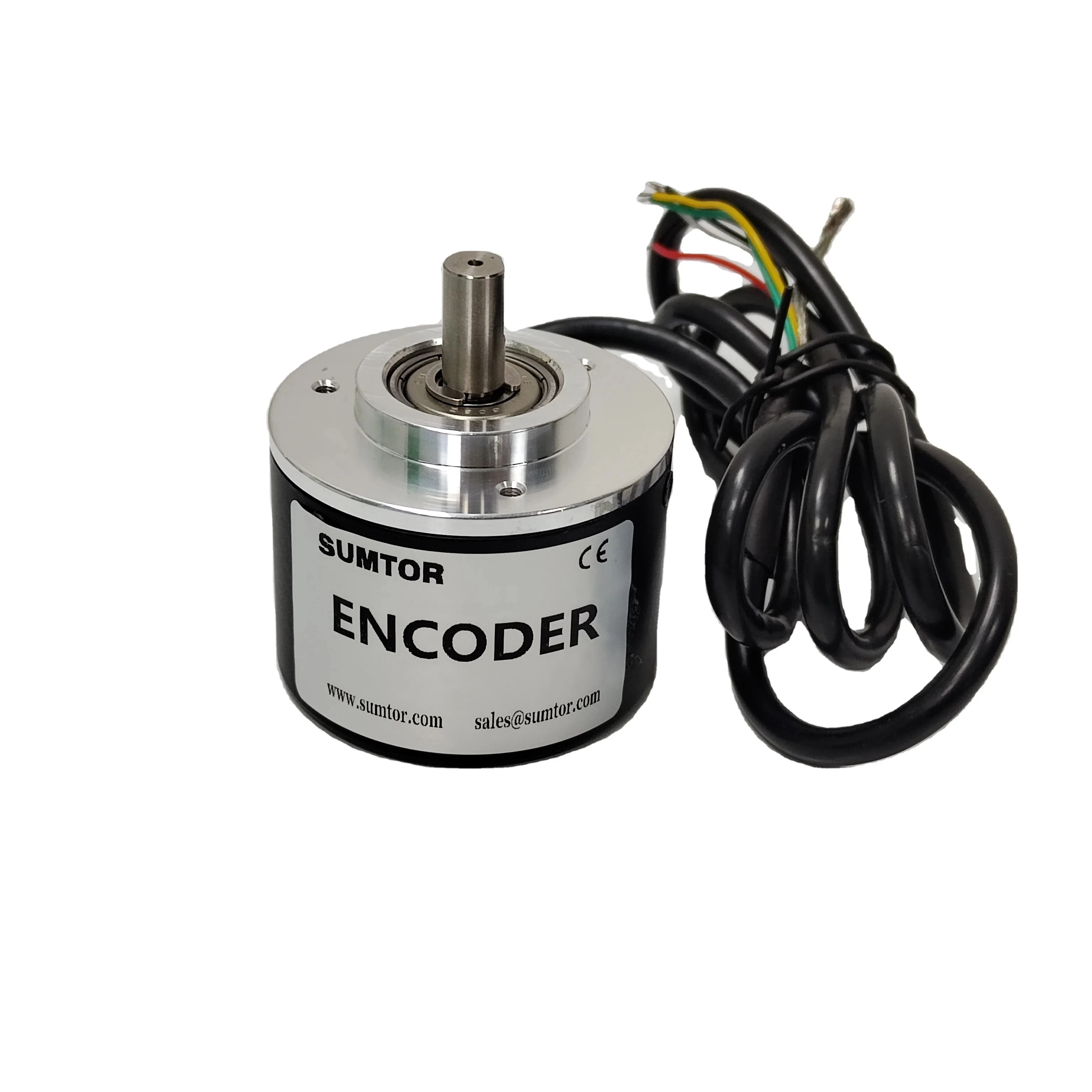 

Высокоточный поворотный энкодер с твердым валом, 1000-линейный трехфазный оптикоэлектронный энкодер ABZ серии 40 для робота