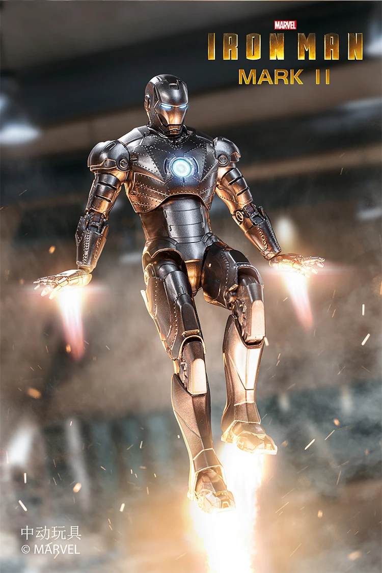 ZD Originele Iron Man MK31 MK32 Zuiger Romeo MK10 MK19 Tijger 1/10 Armor Marvel legends Avengers Action Figure Speelgoed Model Gift