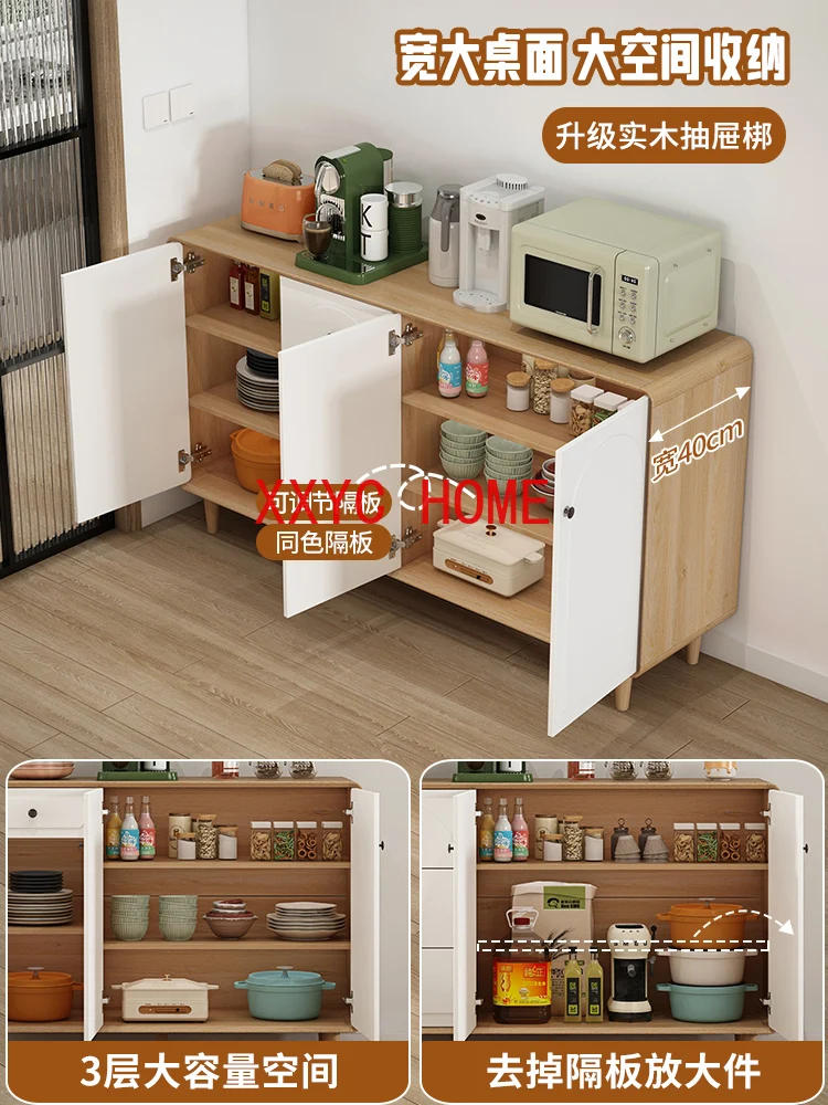 Moderne Muur Gemonteerde Opslag Woonkamer Locker Keuken Zijkast