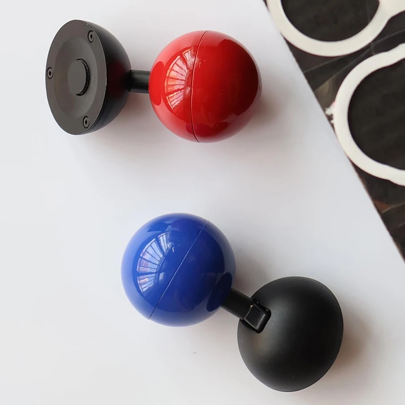 New Plastic Car Push To Start Button Rocker Car One Button Start Lever Car Engine Start Stop Button Joystick Ball-bar Auto Decor