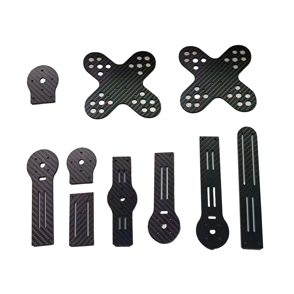 Customized Carbon Fiber CNC Cutting Plate Service DIY Carbon Fiber Sheet Plate CNC Machining Precision carving