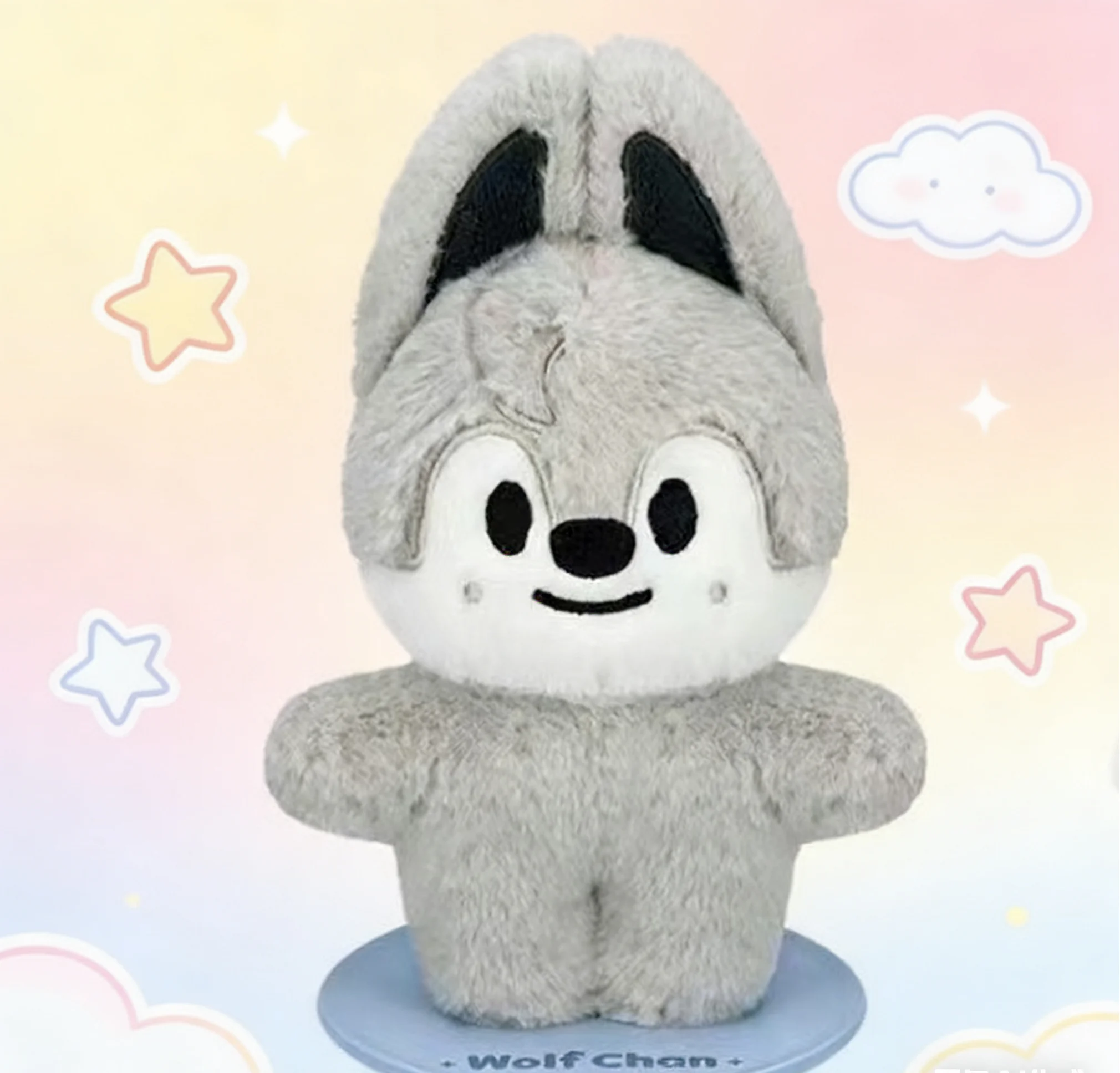 

13 см SKZOO Wolf Bang Chan новый KPOP StrayKids доминирующая стоячая плюшевая кукла фестиваль подарок фанаты коллекция магнитное притяжение