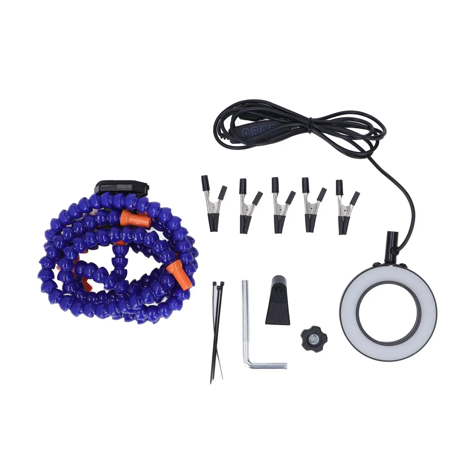 

Настольные тиски, настольный зажим, паяльная станция с 5-рычажными гибкими рычагами для ремонта сварки печатных плат и держателя паяльника