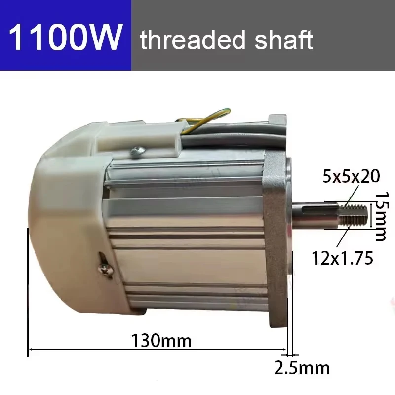 High-Power Permanent Magnet Brushless Motor Woodworking Lathe Machine Driver Controller System Kit for Belt-Powered Machines