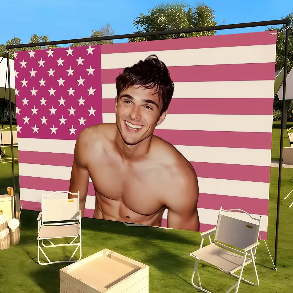 Actor Jacob Elordi flag Custom Camping Garden Decor Party Backdrops Wall Art Family Gifts